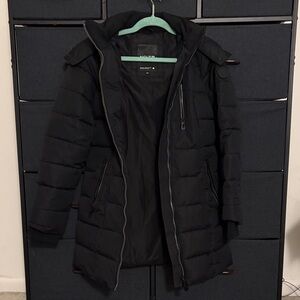 Noize Black Puffer Jacket